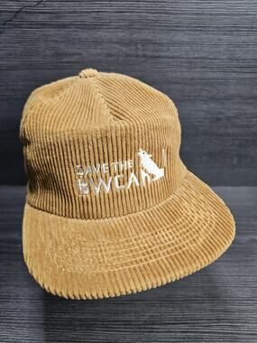 Boundary Waters Canoe Area Corduroy Hat "Save The BWCA" Bris5 Blanks Snapback MN